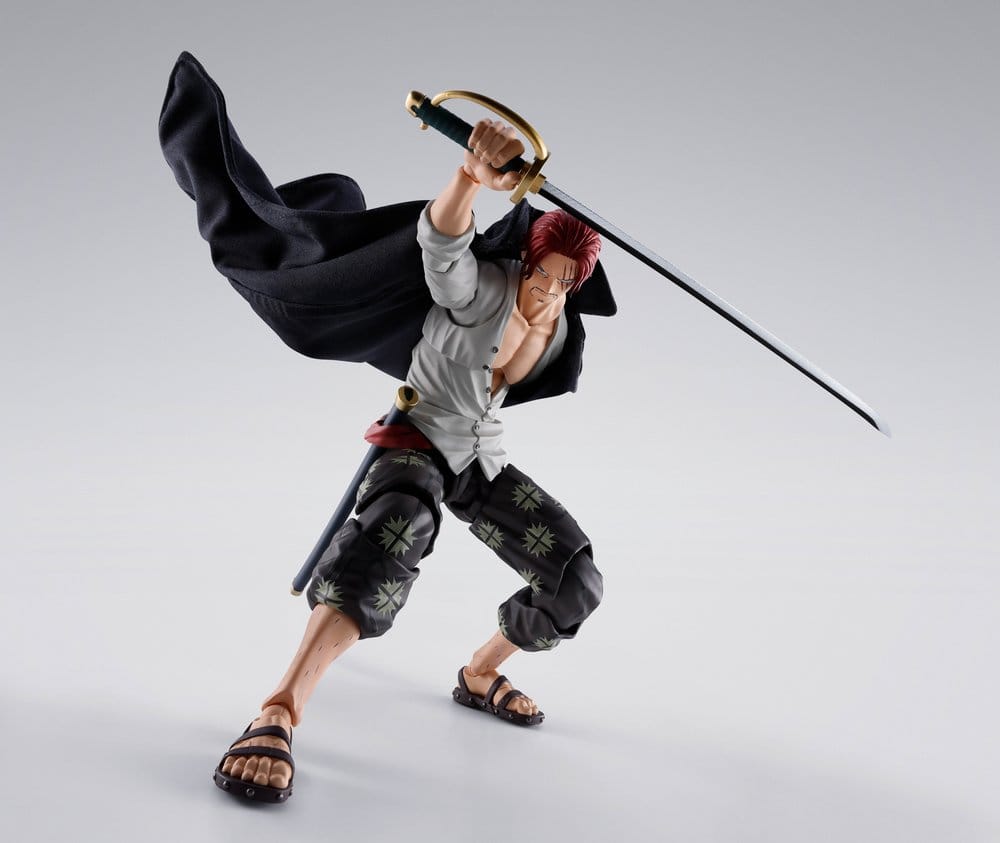 One Piece S.H.Figuarts Action Figure Shanks -Marineford- 17 cm - MangaShop.ro