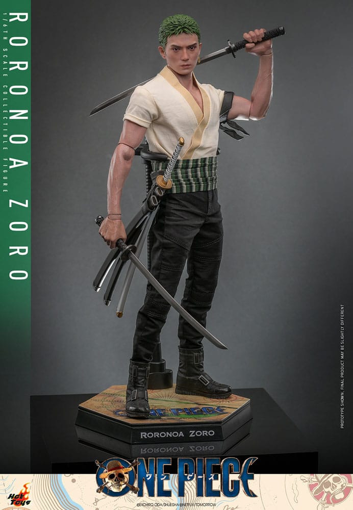 One Piece (Netflix) Action Figure 1/6 Roronoa Zoro 31 cm - MangaShop.ro