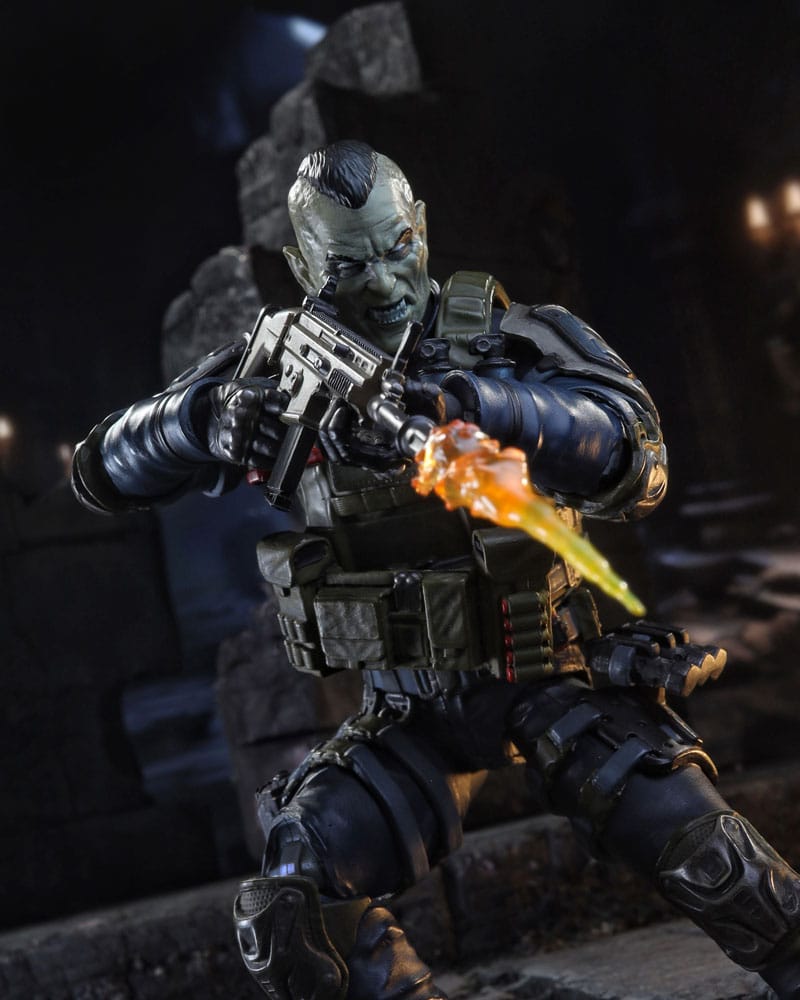 Operation: Monster Force Action Figure 1/12 Delta Red Urban Operations Trooper 15 cm - MangaShop.ro
