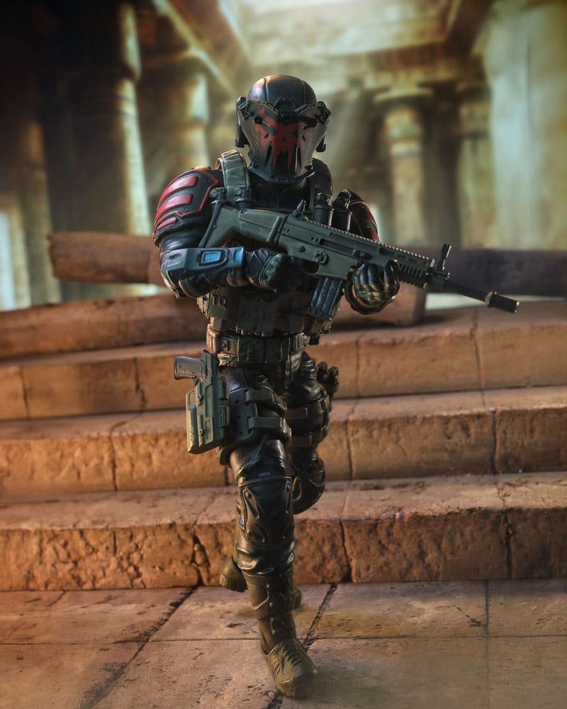 Operation: Monster Force Action Figure 1/12 Delta Red Nocturnal Operations Trooper 15 cm - MangaShop.ro