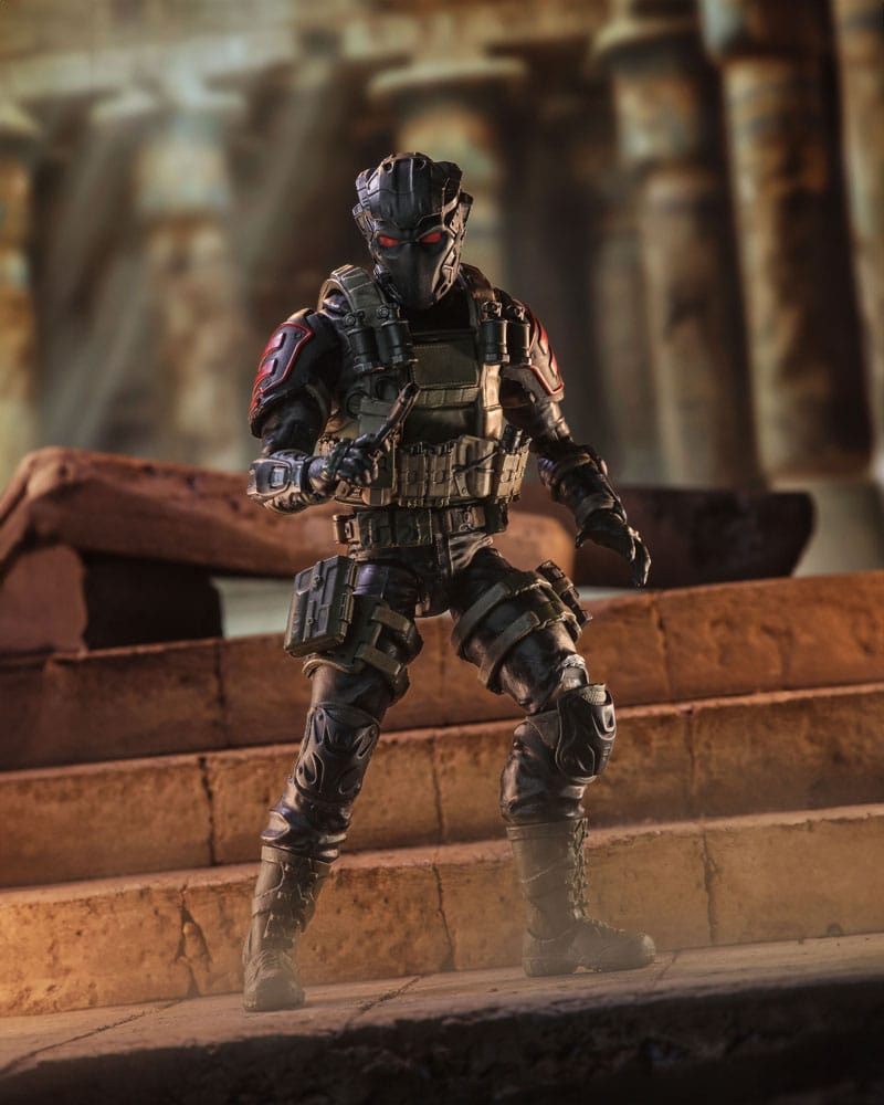 Operation: Monster Force Action Figure 1/12 Delta Red Nocturnal Operations Trooper 15 cm - MangaShop.ro