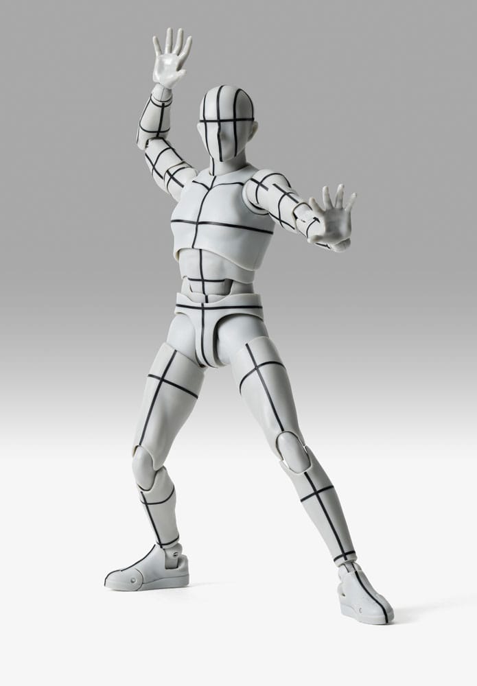 S.H.Figuarts Action Figure Body-Kun Sports Edition Wire Frame (Gray Color Ver.) 15 cm - MangaShop.ro