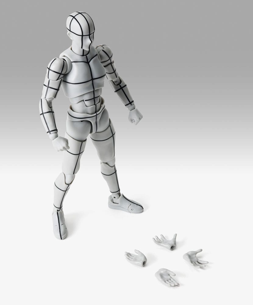 S.H.Figuarts Action Figure Body-Kun Sports Edition Wire Frame (Gray Color Ver.) 15 cm - MangaShop.ro
