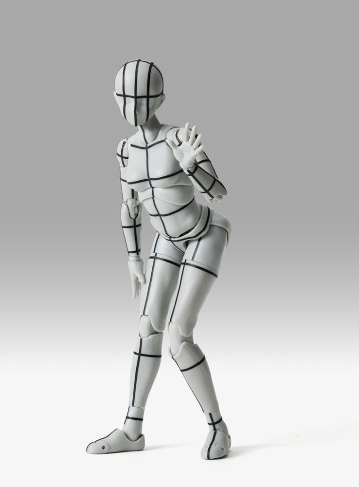 S.H.Figuarts Action Figure Body-Chan Sports Edition Wire Frame (Gray Color Ver.) 15 cm - MangaShop.ro