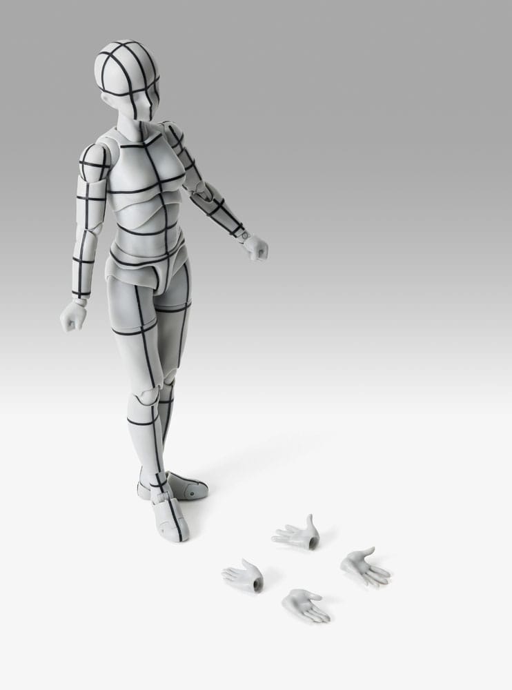 S.H.Figuarts Action Figure Body-Chan Sports Edition Wire Frame (Gray Color Ver.) 15 cm - MangaShop.ro
