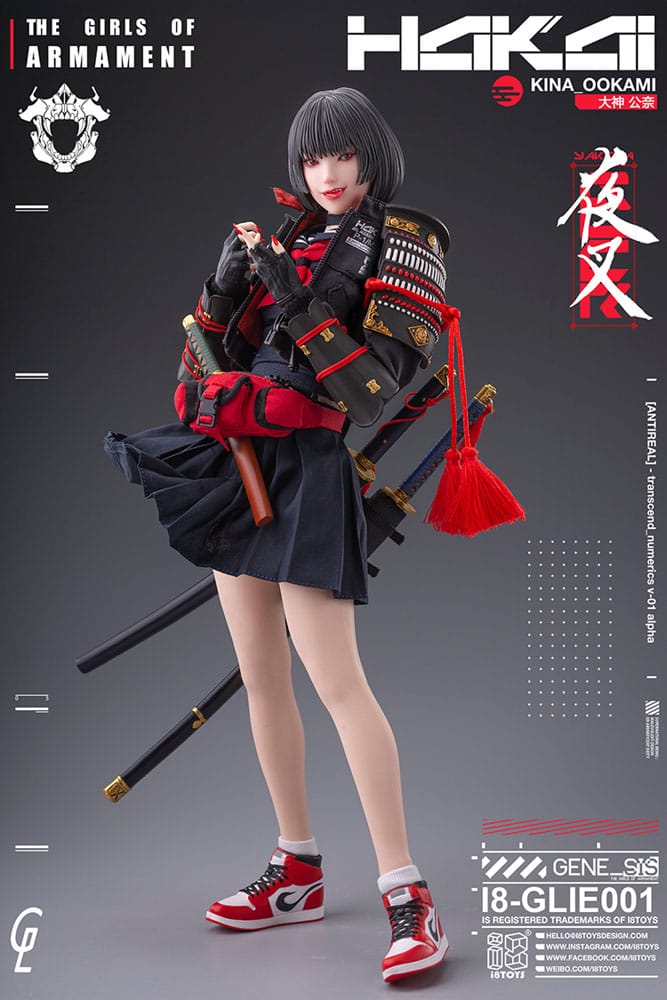 Original Character i8Toys x Gharliera Action Figure 1/6 The Girls of Armament Kina Ookami 28 cm - MangaShop.ro