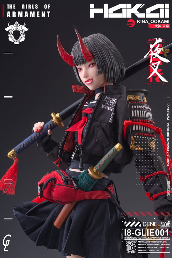 Original Character i8Toys x Gharliera Action Figure 1/6 The Girls of Armament Kina Ookami 28 cm - MangaShop.ro