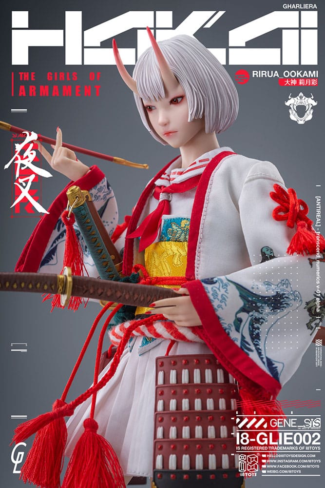 Original Character i8Toys x Gharliera Action Figure 1/6 The Girls of Armament Rirua Ookami 28 cm - MangaShop.ro