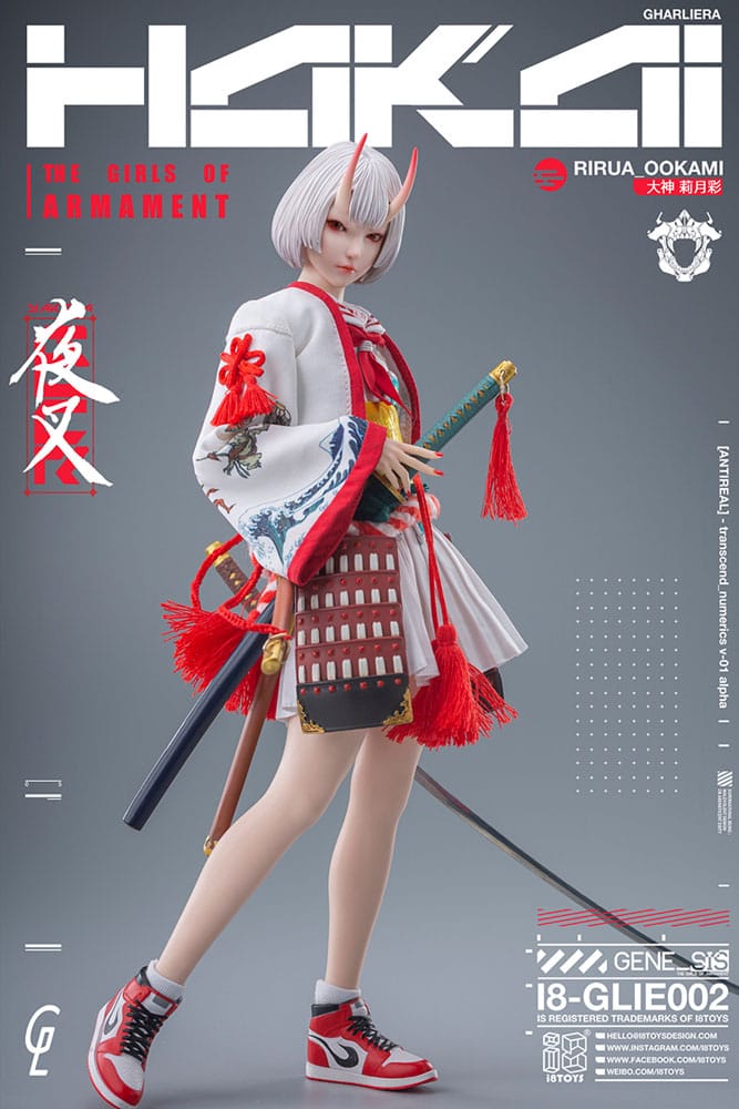 Original Character i8Toys x Gharliera Action Figure 1/6 The Girls of Armament Rirua Ookami 28 cm - MangaShop.ro