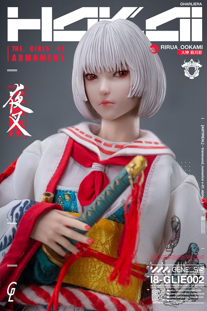 Original Character i8Toys x Gharliera Action Figure 1/6 The Girls of Armament Rirua Ookami 28 cm - MangaShop.ro
