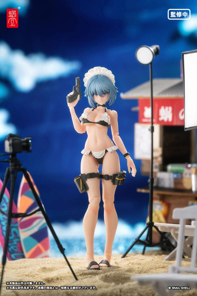 Original Character Action Figure Kit 1/12 RA-02S Kazune: Summer Operation 15 cm - MangaShop.ro