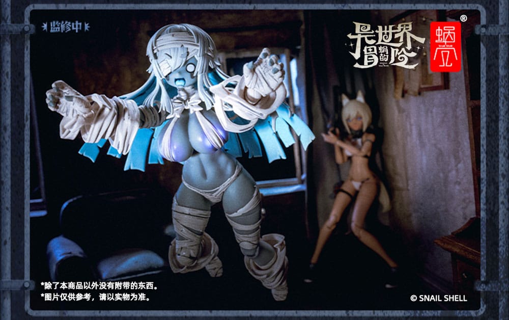 Original Character Action Figure Kit 1/12 RPG-03 Zombie Girl Grisa 15 cm - MangaShop.ro