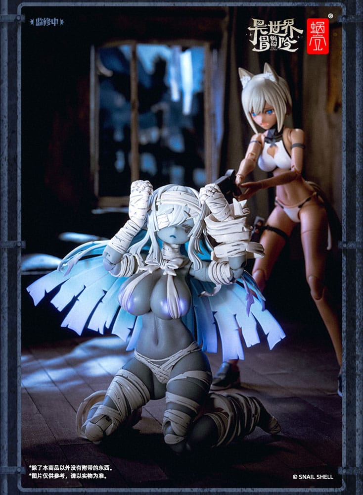 Original Character Action Figure Kit 1/12 RPG-03 Zombie Girl Grisa 15 cm - MangaShop.ro