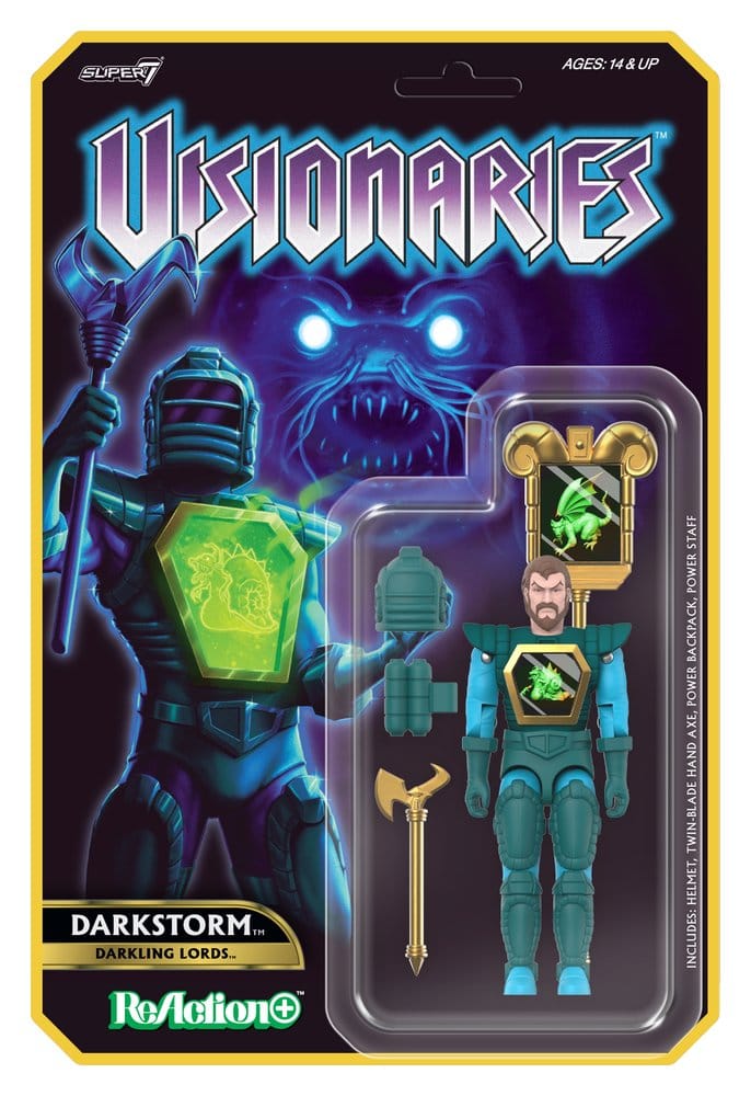Visionaries ReAction+ Action Figure Wave 01 Darkstorm - MangaShop.ro