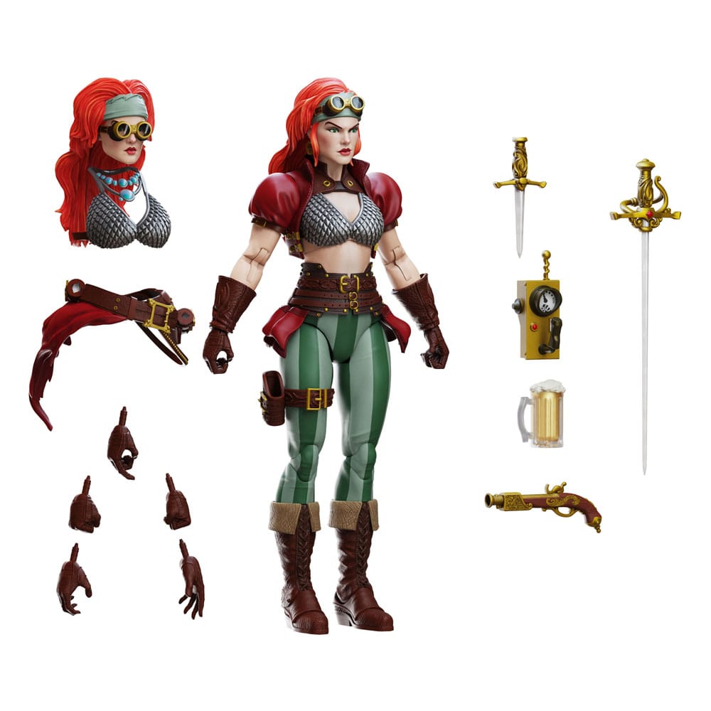Epic H.A.C.K.S. Action Figure 1/12 Red Sonja Steampunk - MangaShop.ro