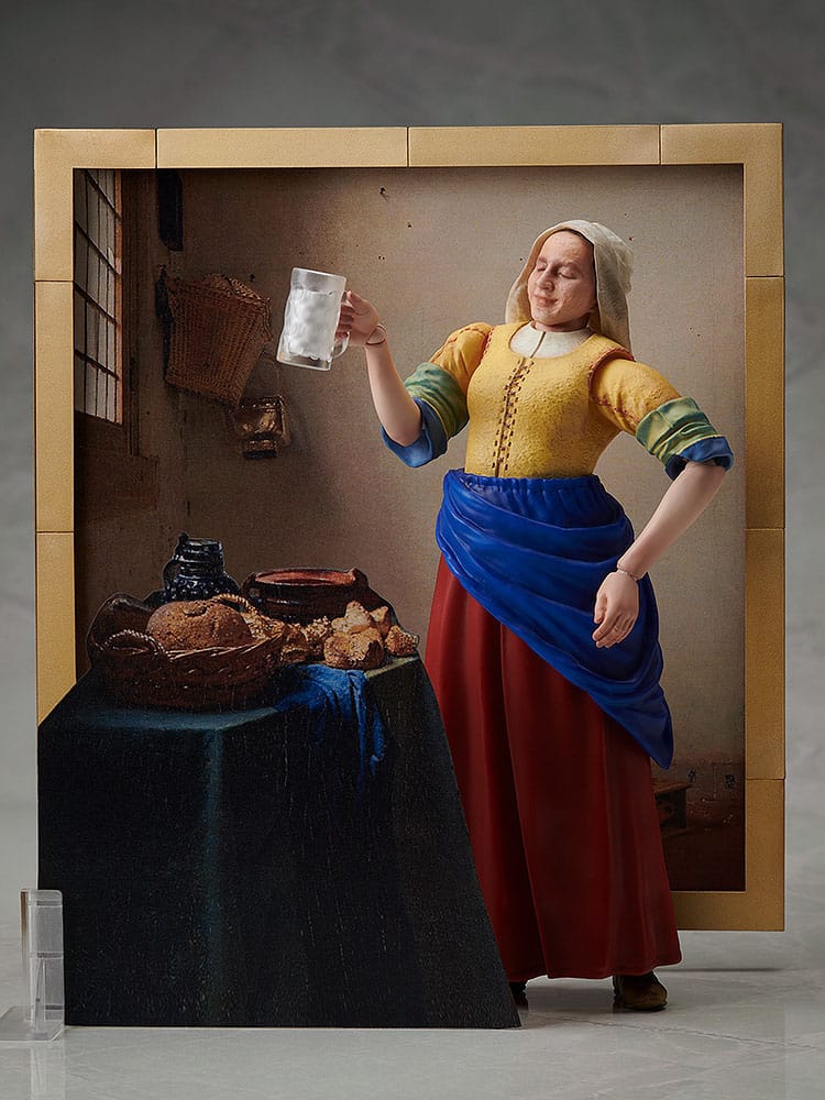 The Table Museum Figma Action Figure The Milkmaid by Vermeer 14 cm - MangaShop.ro