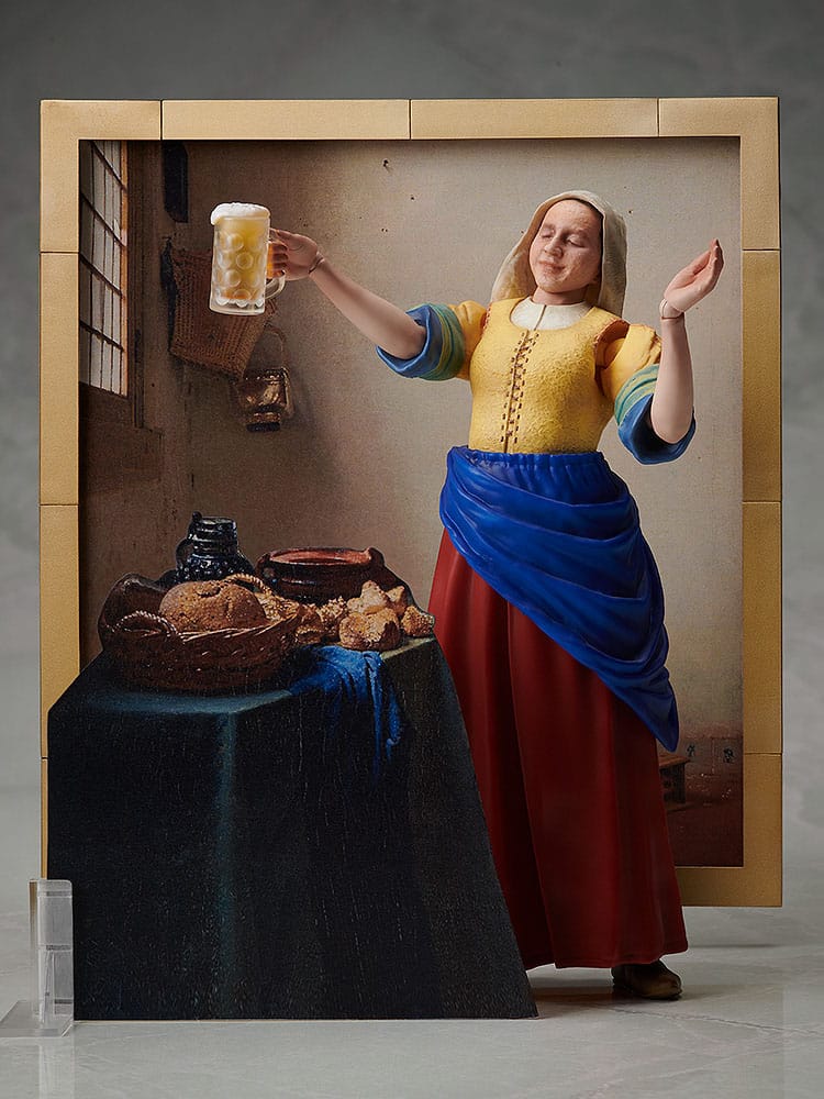 The Table Museum Figma Action Figure The Milkmaid by Vermeer 14 cm - MangaShop.ro