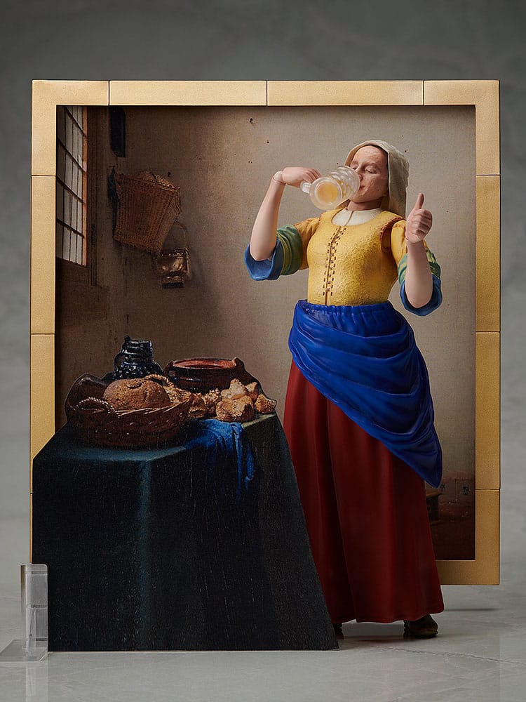 The Table Museum Figma Action Figure The Milkmaid by Vermeer 14 cm - MangaShop.ro