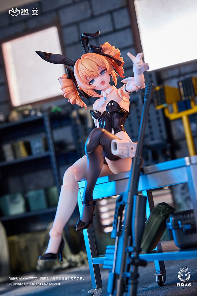 Bunny Rapid Action Squad Action Figure Kit 1/12 Sniper Leoni 15 cm - MangaShop.ro