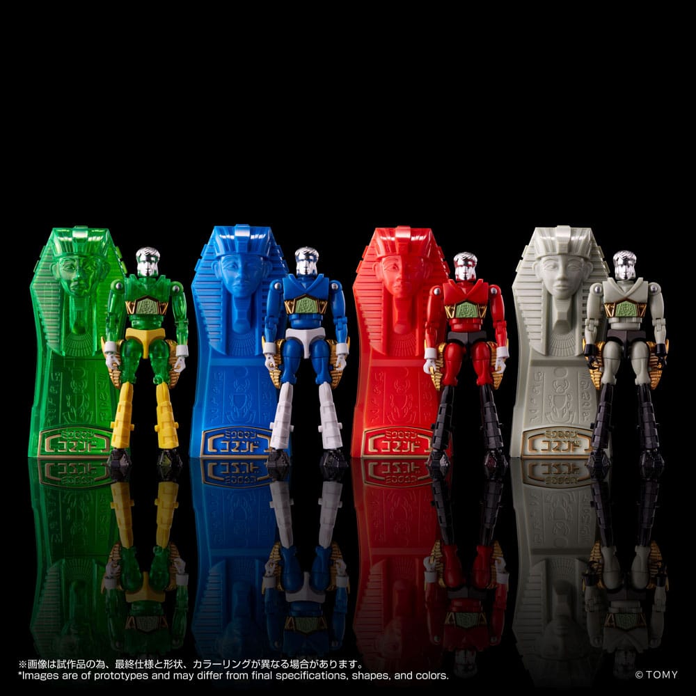 Legacysoul Action Figure Microman Command No. 2 4er Set - MangaShop.ro