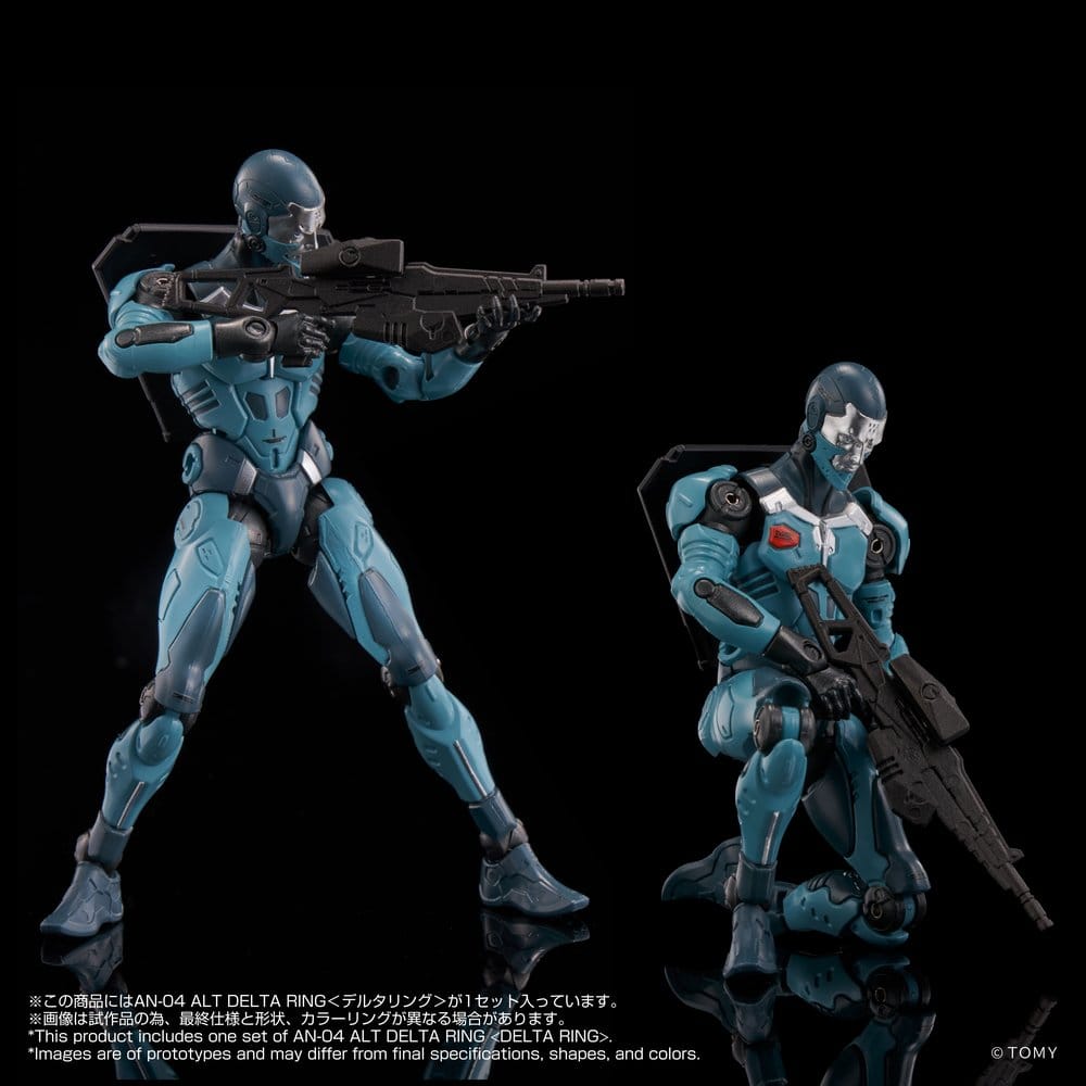 Altered Nano Action Figure AN-04 Alt Delta Ring 10 cm - MangaShop.ro