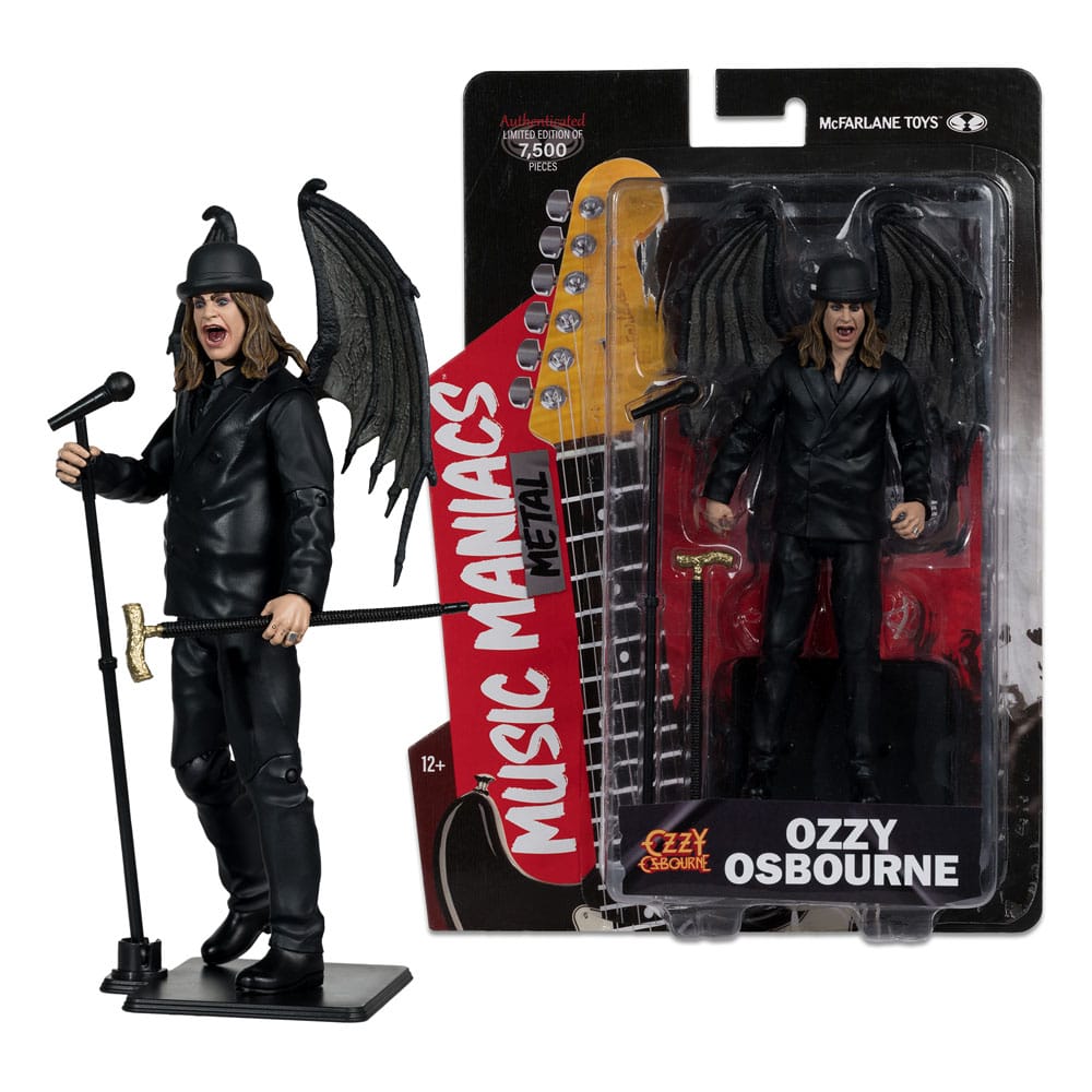 Ozzy Osbourne Metal Music Maniacs Action Figure Ozzy Osbourne 15 cm - MangaShop.ro