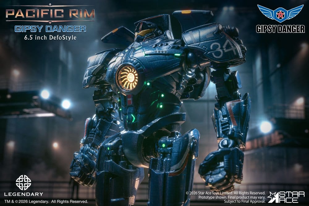 Pacific Rim DefoStyle Figure Gipsy Danger NX 17 cm - MangaShop.ro