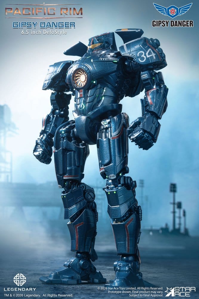 Pacific Rim DefoStyle Figure Gipsy Danger DX 17 cm - MangaShop.ro