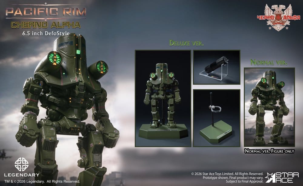 Pacific Rim DefoStyle Figure Cherno Alpha DX 17 cm - MangaShop.ro