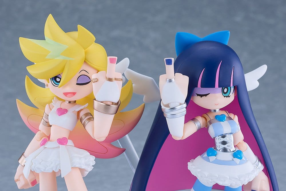 New Panty & Stocking with Garterbelt Figma Action Figures 2-Pack Panty & Stocking: Angel ver. 12 cm - MangaShop.ro
