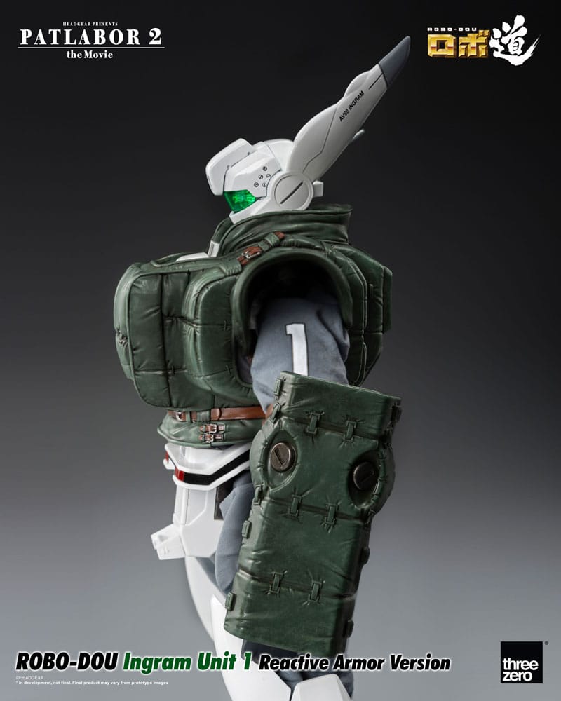 Patlabor 2: The Movie Robo-Dou Action Figure Ingram Unit 1 Reactive Armor Version 23 cm - MangaShop.ro