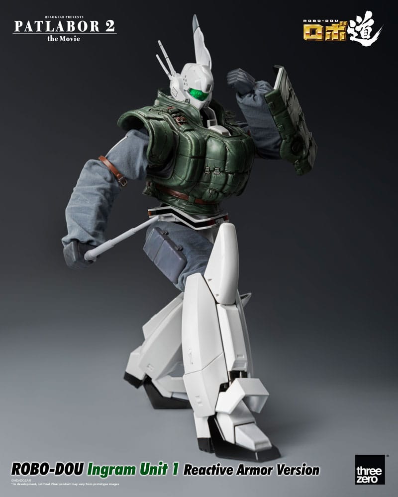 Patlabor 2: The Movie Robo-Dou Action Figure Ingram Unit 1 Reactive Armor Version 23 cm - MangaShop.ro