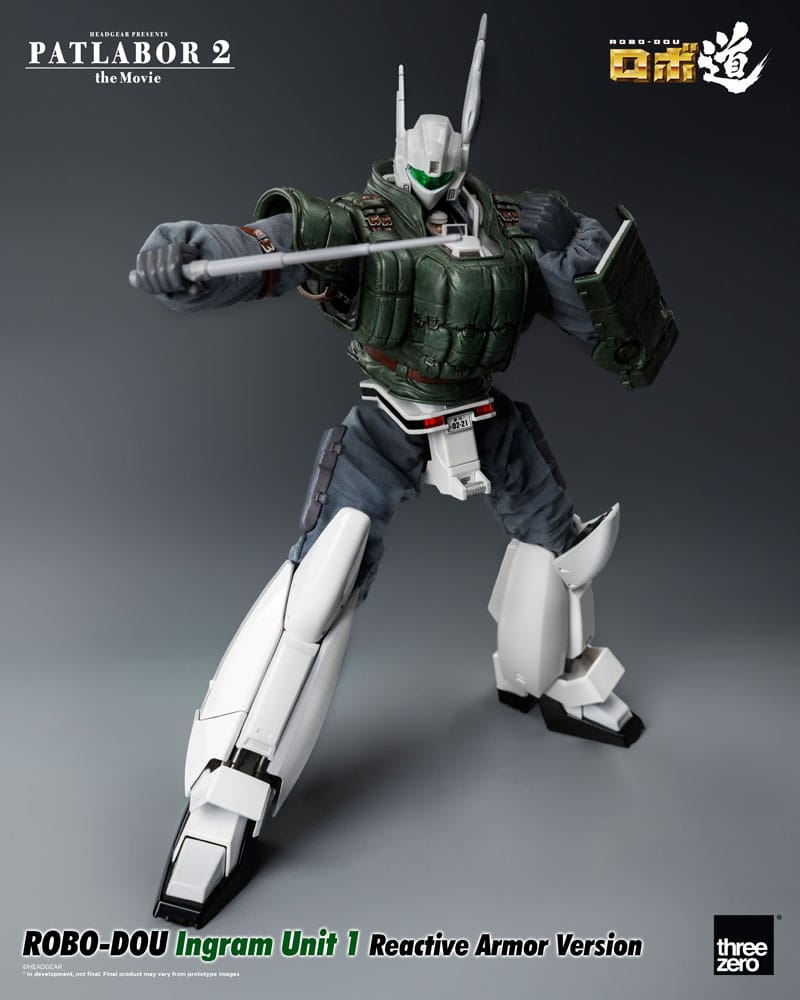 Patlabor 2: The Movie Robo-Dou Action Figure Ingram Unit 1 Reactive Armor Version 23 cm - MangaShop.ro
