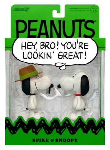 Peanuts ReAction Action Figures 2-Pack Snoopy & Spike 10 cm - MangaShop.ro