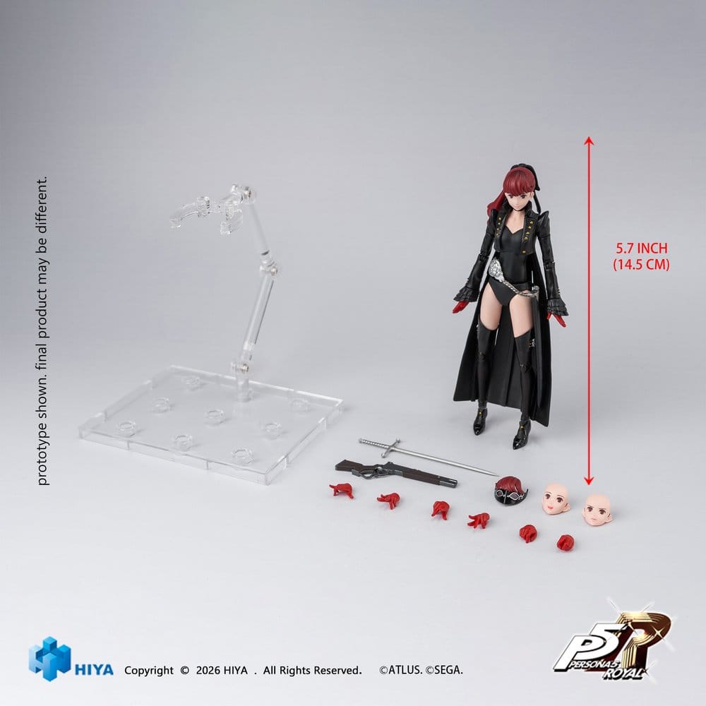 Persona 5 Royal Exquisite Basic Series  Action Figure 1/12 Violet 15 cm - MangaShop.ro