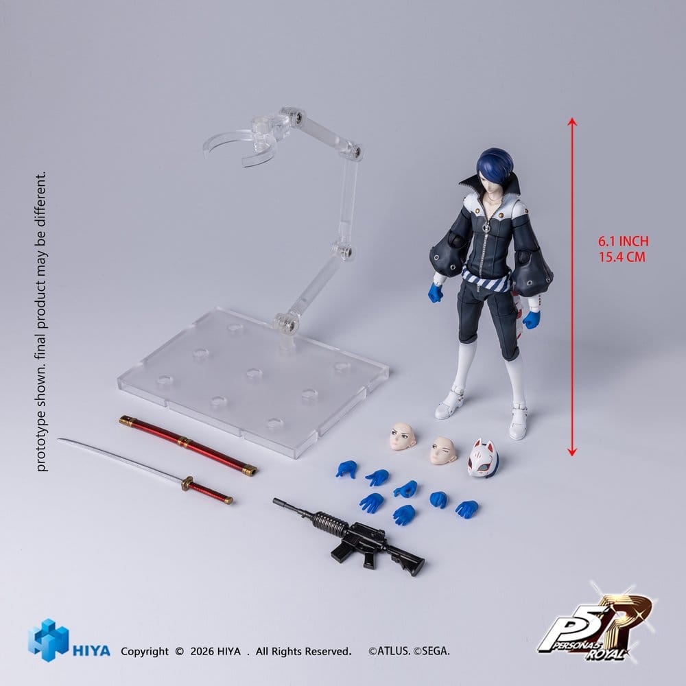 Persona 5 Royal Exquisite Basic Action Figure 1/12 Fox 16 cm - MangaShop.ro