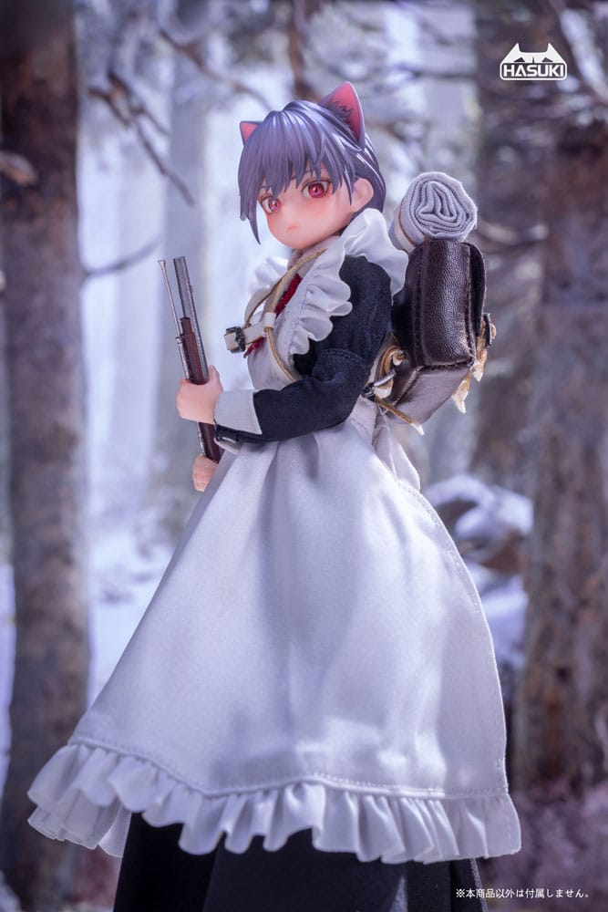 Pocket Art Action Action Figure 1/12 PA010 Maid Gunner FKEY 15 cm - MangaShop.ro