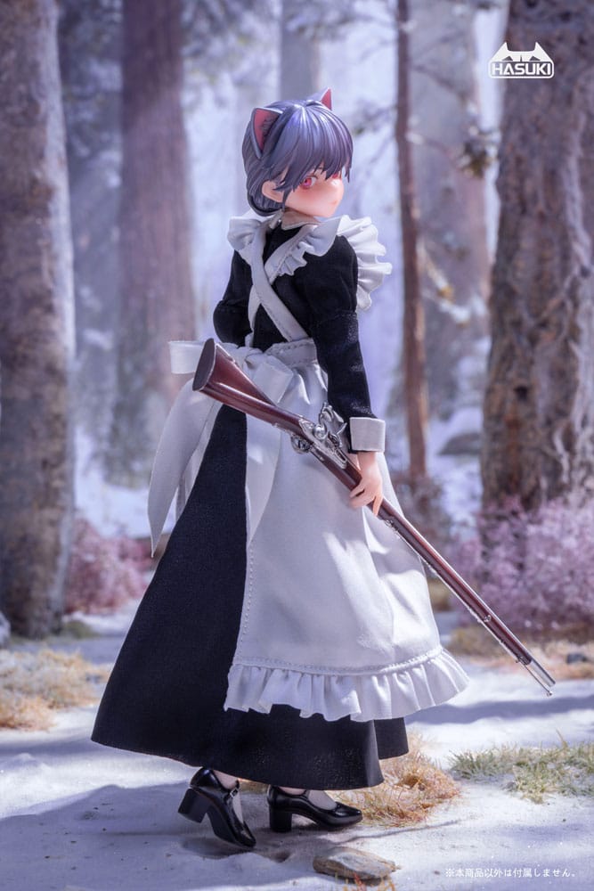 Pocket Art Action Action Figure 1/12 PA010 Maid Gunner FKEY 15 cm - MangaShop.ro