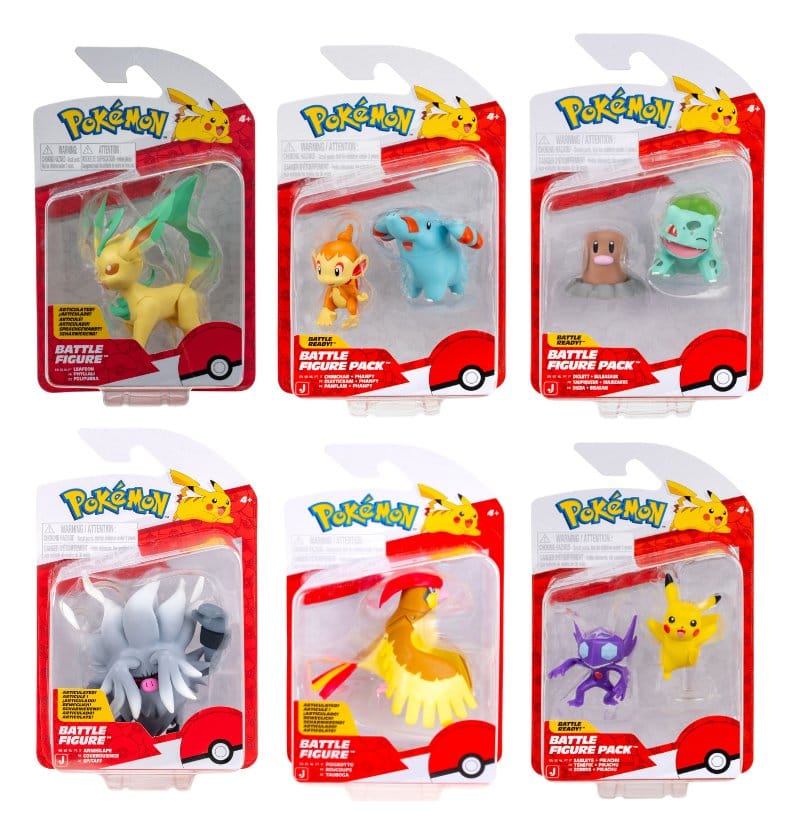 Pokemon Battle Figure Action Figures ver. 22 Assortment (6) - MangaShop.ro