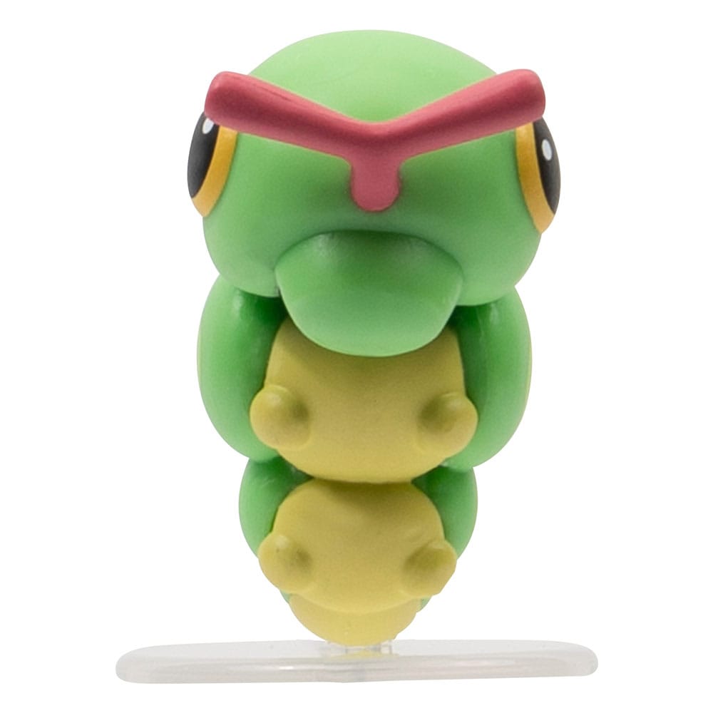 Pokemon Environment Set Spring Forest & Caterpie & Pikachu 5 cm - MangaShop.ro