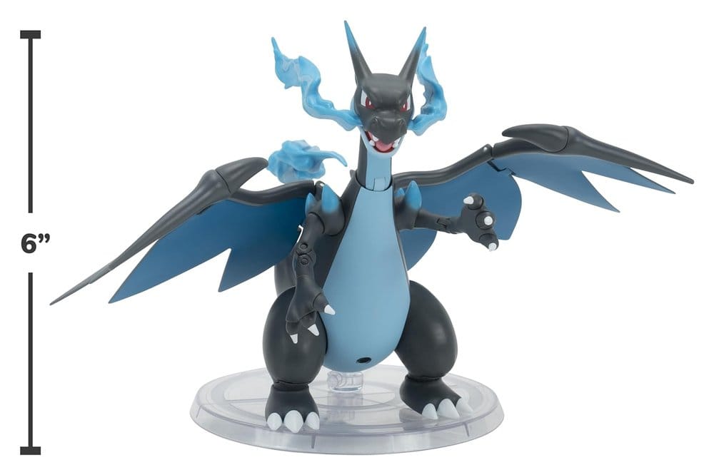 Pokemon Select Super-Articulated Figure Mega Charizard X 15 cm - MangaShop.ro