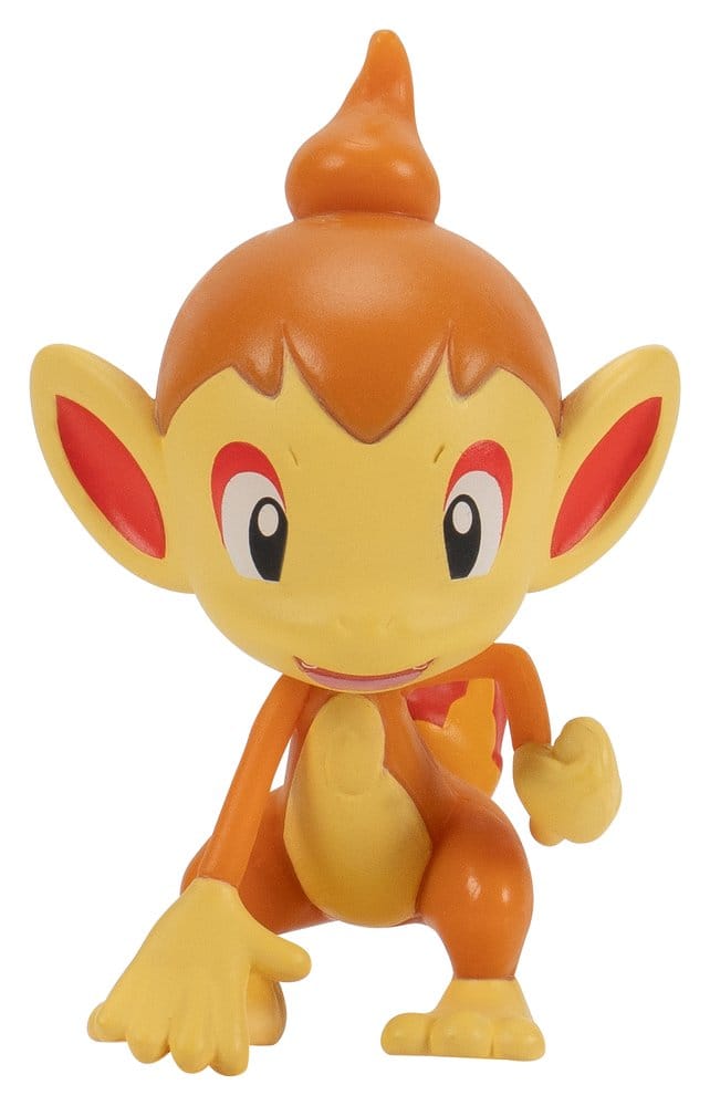 Pokemon Battle Figure Set Action Figures Chimchar, Ralts & Porygon (3-Pack) - MangaShop.ro