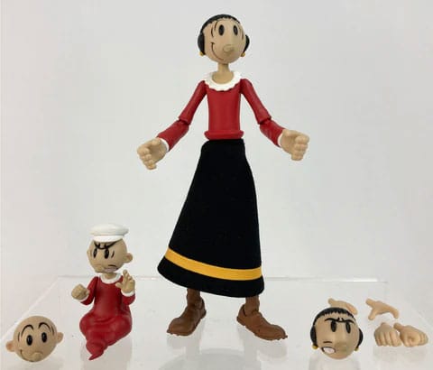 Popeye Action Figure Wave 01 Olive Oyl - MangaShop.ro