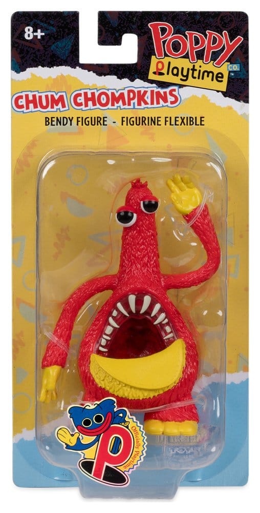 Poppy Playtime Bendables Action Figure Chum Chompkins 11 cm - MangaShop.ro