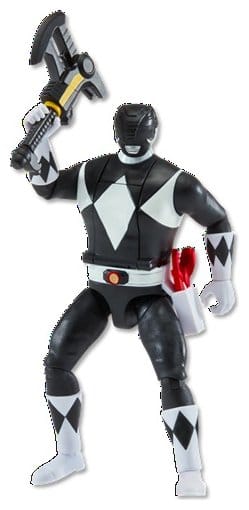 Mighty Morphin Power Rangers Season 2 Auto-Morphin Action Figure Black Ranger - MangaShop.ro