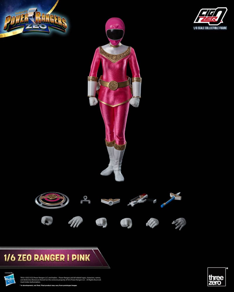 Power Rangers Zeo FigZero Action Figure 1/6 Ranger I Pink 30 cm - MangaShop.ro