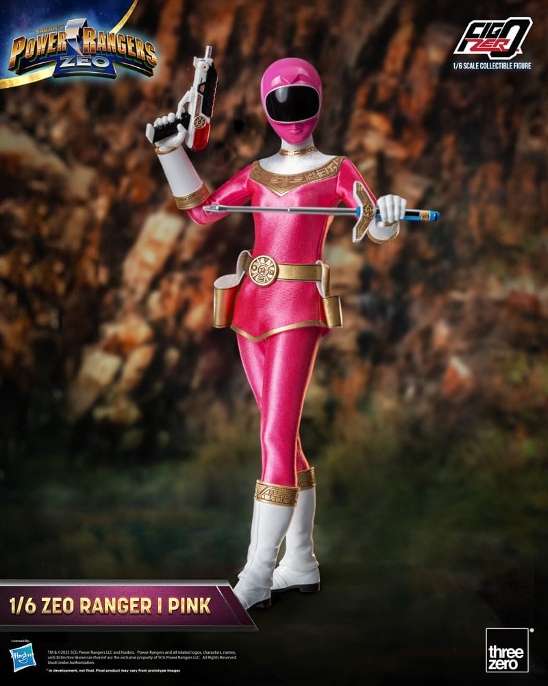 Power Rangers Zeo FigZero Action Figure 1/6 Ranger I Pink 30 cm - MangaShop.ro