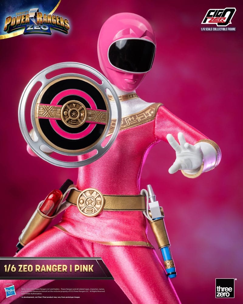 Power Rangers Zeo FigZero Action Figure 1/6 Ranger I Pink 30 cm - MangaShop.ro