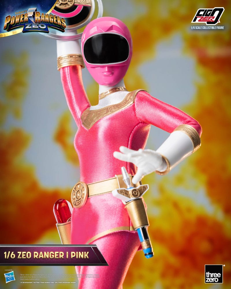 Power Rangers Zeo FigZero Action Figure 1/6 Ranger I Pink 30 cm - MangaShop.ro