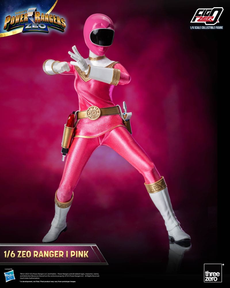 Power Rangers Zeo FigZero Action Figure 1/6 Ranger I Pink 30 cm - MangaShop.ro